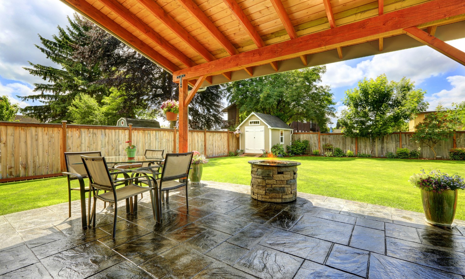 Natural Stone Patios Charleston